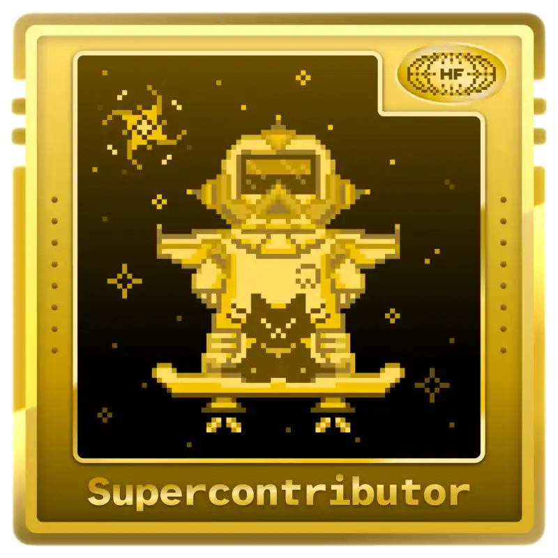 Badge supercontributor Holopin de @grandlaye